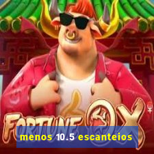 menos 10.5 escanteios